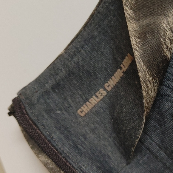 Charles Chang-Lima Vinyl Leopard Pencil Skirt - Picture 3 of 15